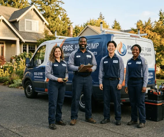 Heat Pump Installation company in Lequire, OK